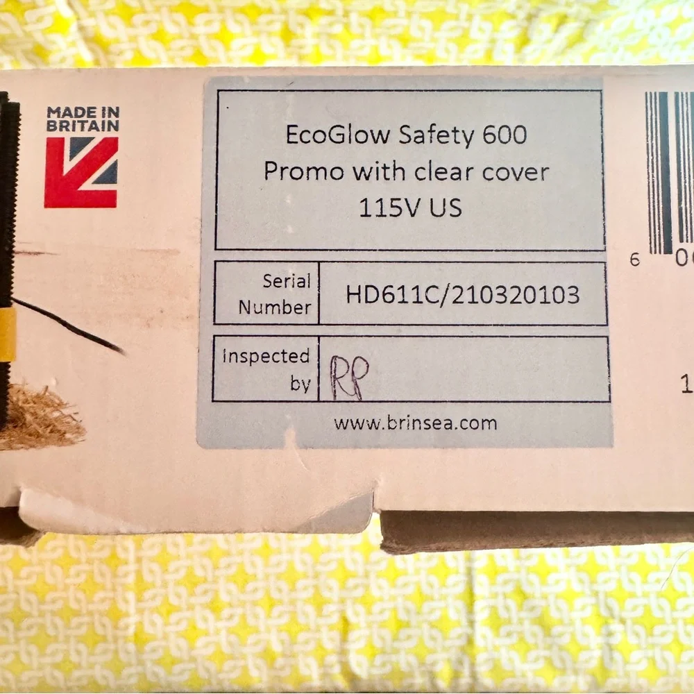 Chick Brooder Brinsea EcoGlow Safety 600- Yellow - Picture 2 of 16